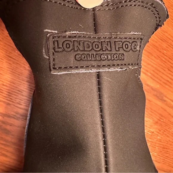 London Fog Men's Black Size 10 Snow Boots‎ NEW with BOX - Picture 5 of 12